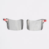 Fused Plastic Flap - Transparan Bening/Hitam