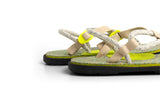 Re:Bumi Recycled Sandal - Black Matcha