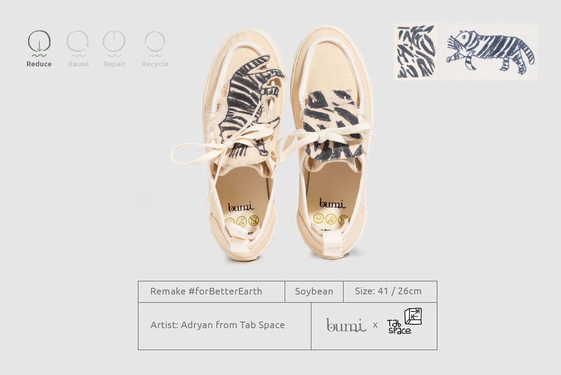 Kotta Hybrid Sneakers - Remade By Tab Space