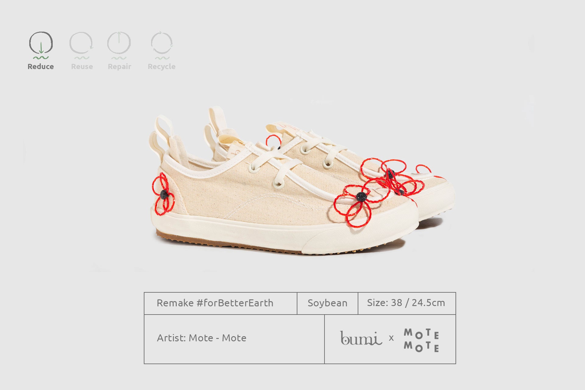 Kotta Hybrid Sneakers - Remade By Mote Mote