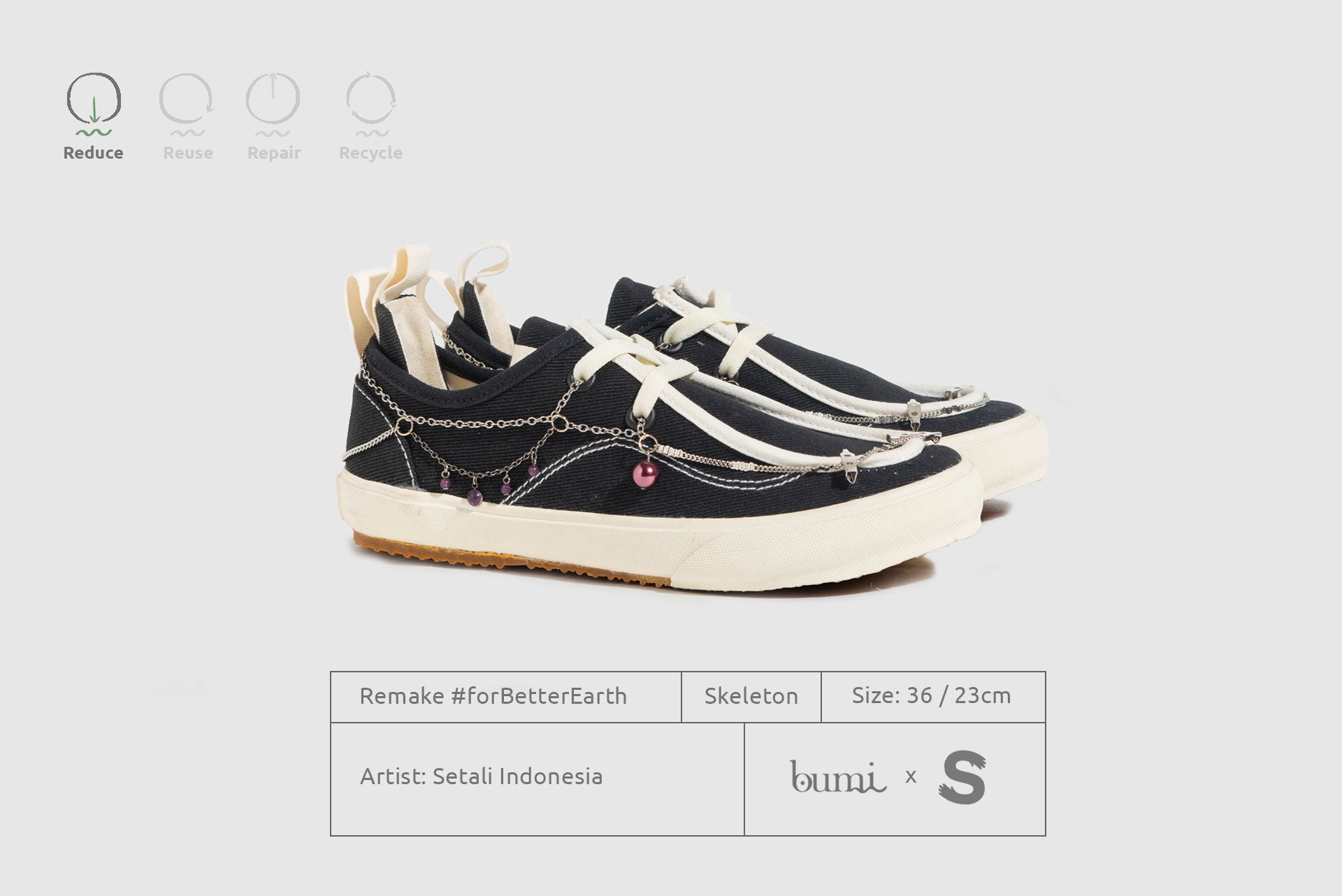 Kotta Hybrid Sneakers - Remade By Setali Indonesia